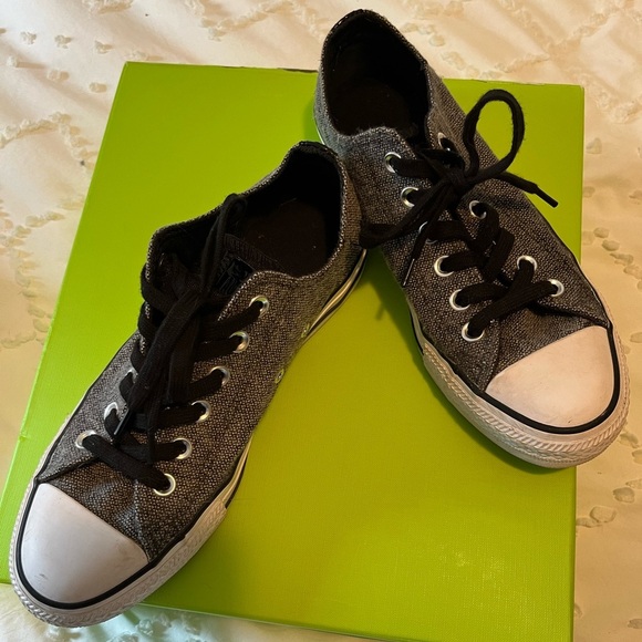 Converse All Stars- High Street Black Tweed - Picture 10 of 14